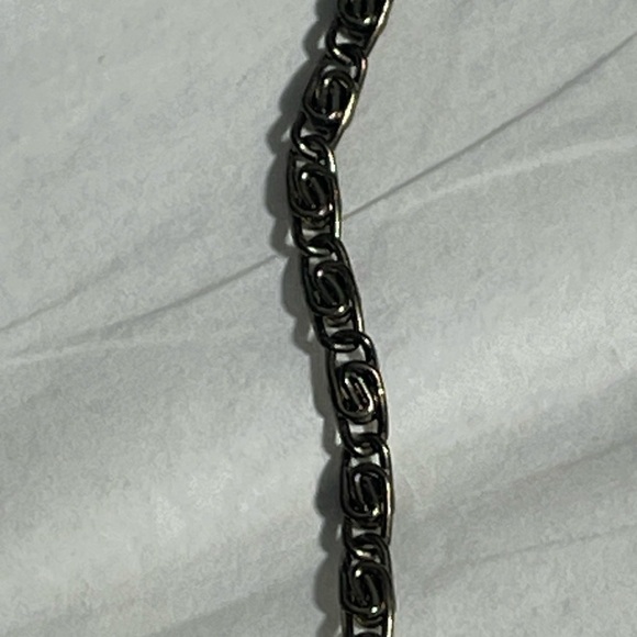 Versona Tweed Sequin Handbag Purse Envelope Bag Crossbody Grey Blue - Picture 9 of 9